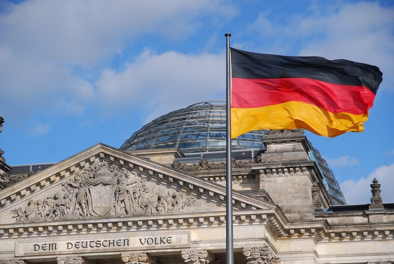 Außenansicht des Bundestages