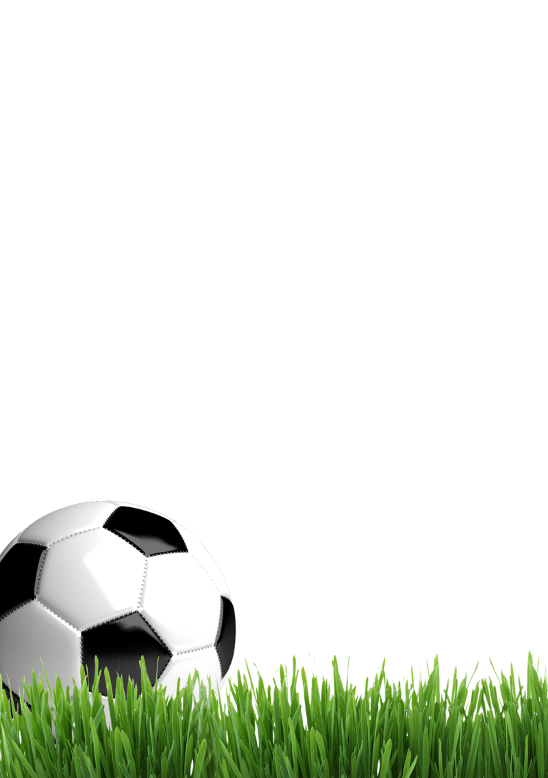 Symbolbild: Fußball liegt auf dem grünen Rasen